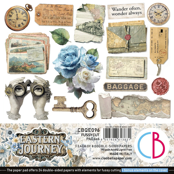 Eastern Journey 6x6 Fussy Cut Pad