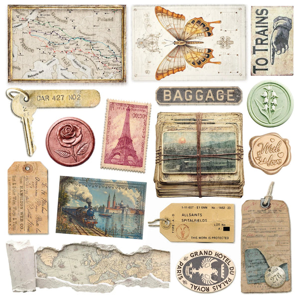 Eastern Journey 6x6 Fussy Cut Pad