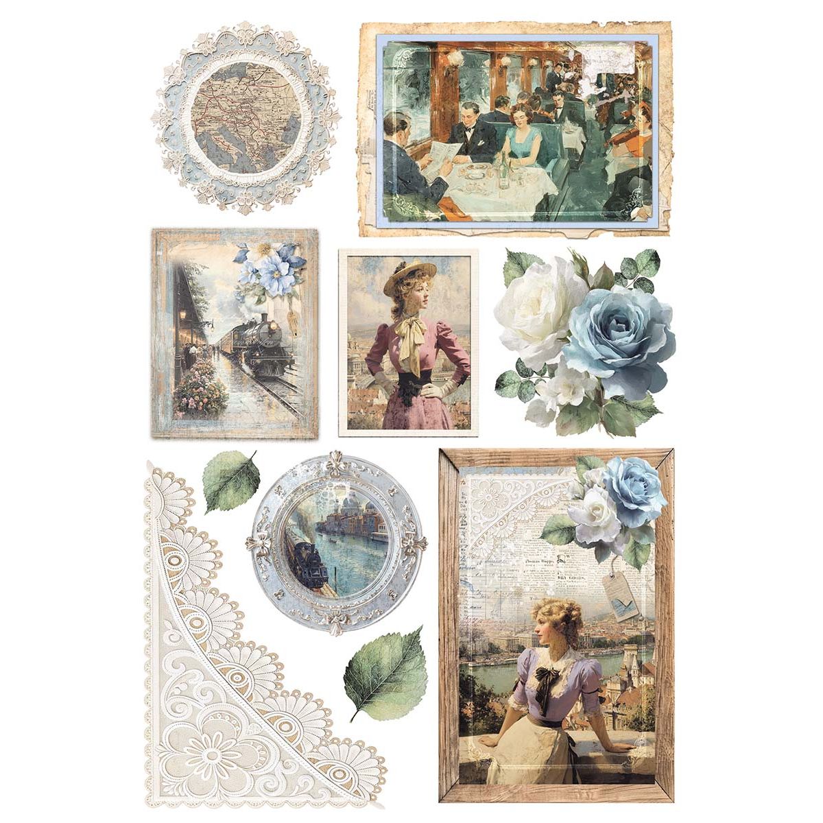 Eastern Journey A4 Mixed Rice Paper Pack