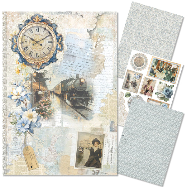 Eastern Journey A4 Mixed Rice Paper Pack