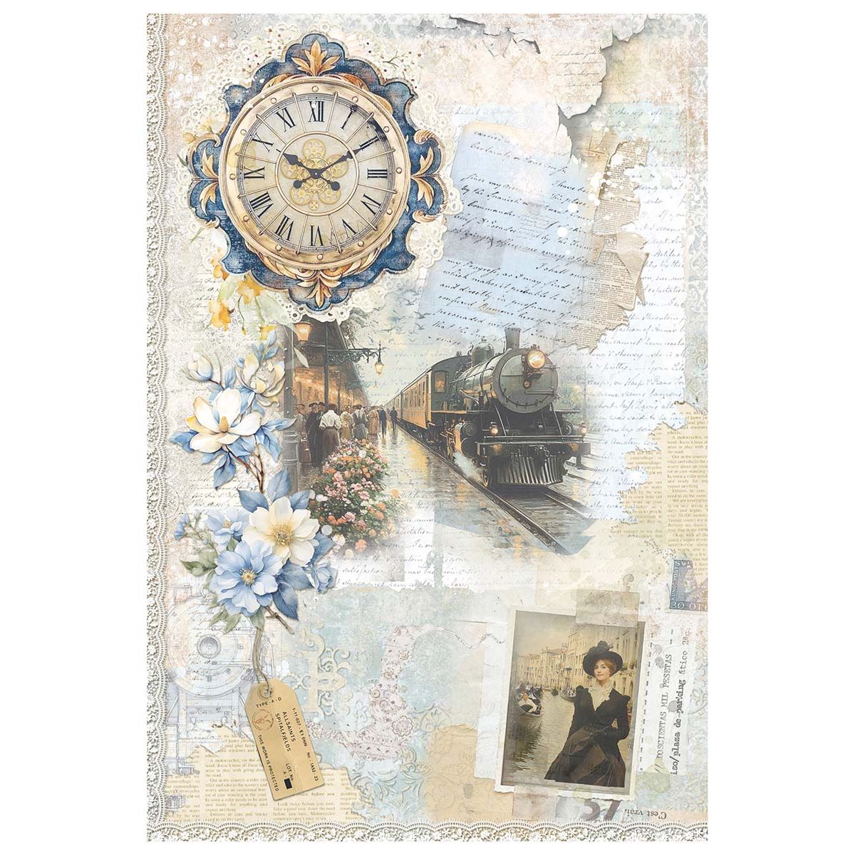 Eastern Journey A4 Mixed Rice Paper Pack