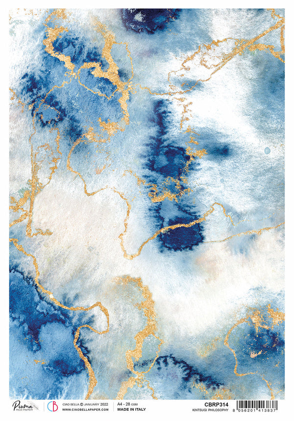Kintsugi Philosophy A4 Rice Paper