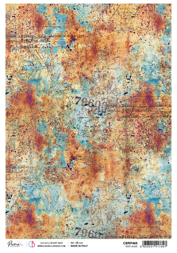 Deep Glaze A4 Rice Paper