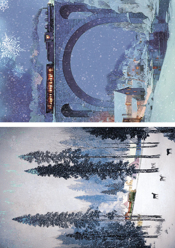 {coming soon!} Polar Railway A5 Mixed Rice Paper 8pk