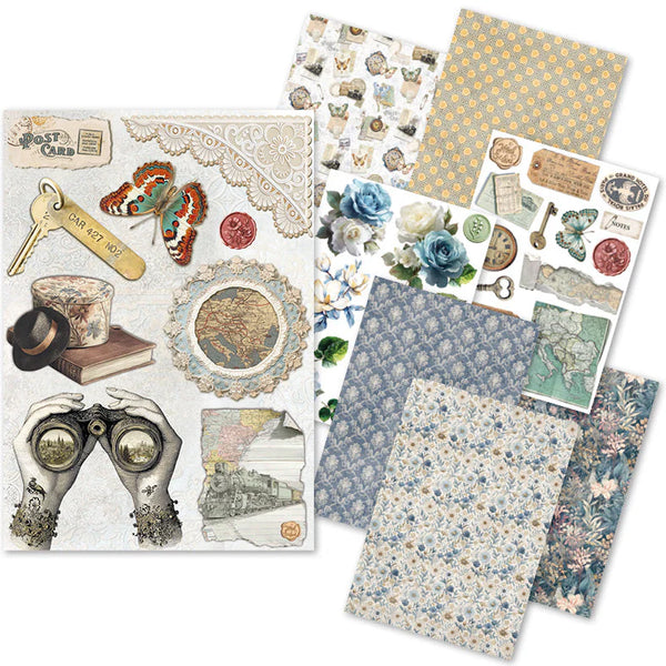 Eastern Journey A5 Mixed Rice Paper Pack