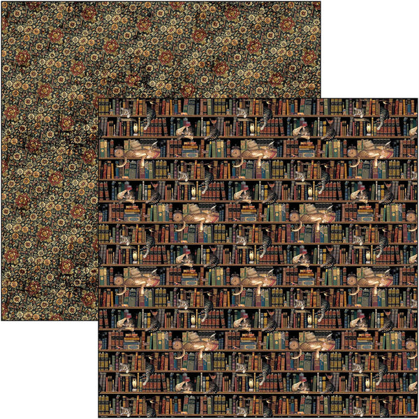 {coming soon!} Book Lovers Patterns 12x12 Paper Pad