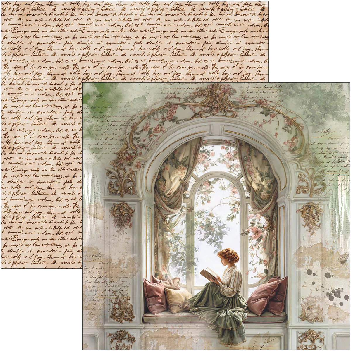 {coming soon!} Book Lovers Patterns 12x12 Paper Pad