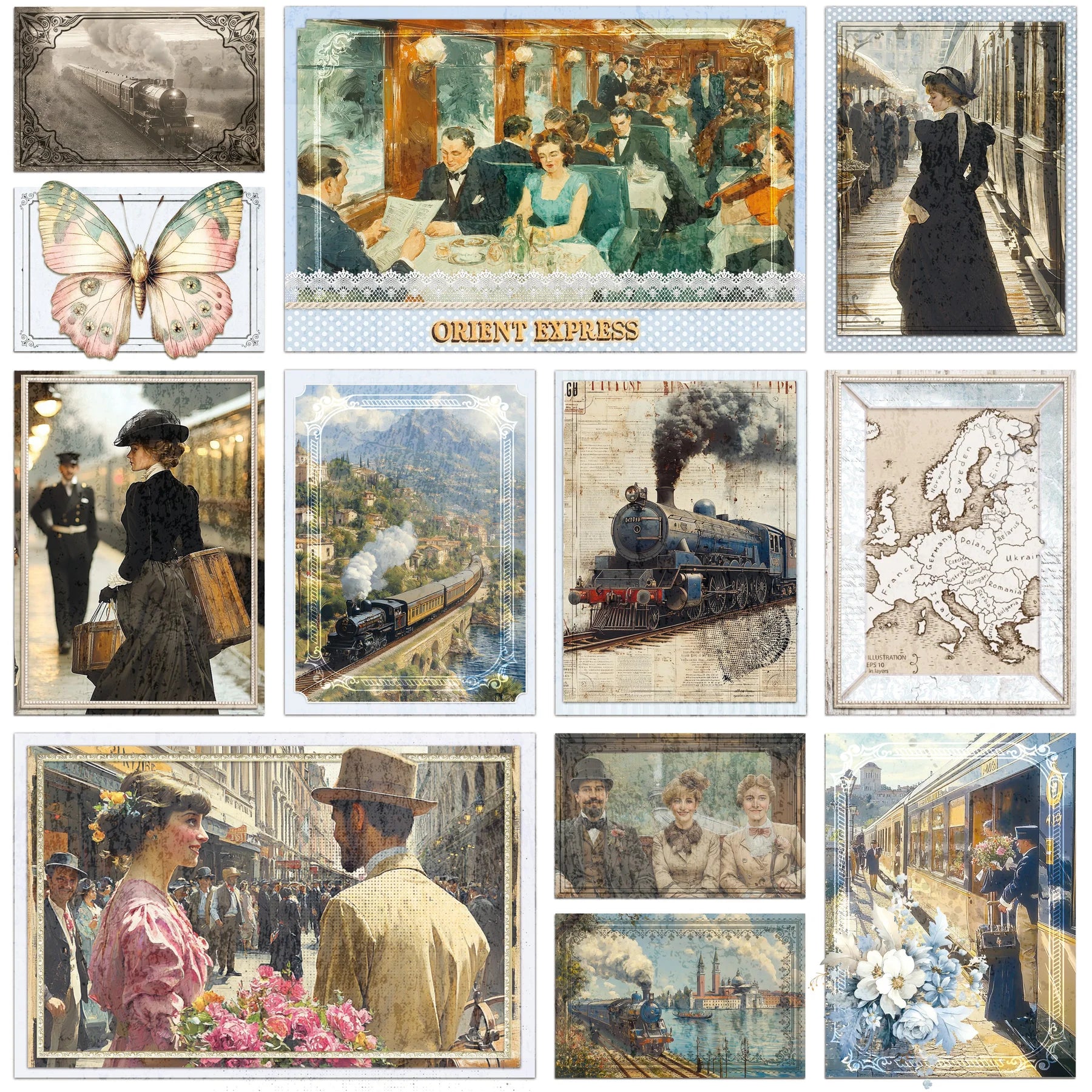 Eastern Journey 12x12 Patterns Paper Pad