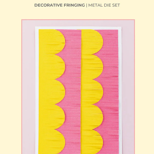 Decorative Fringing Die Set | Birthday Celebrations