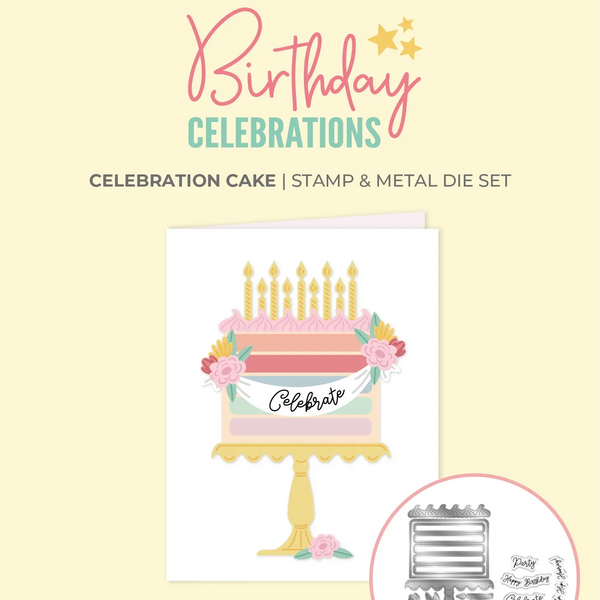 Celebration Cake Die Set | Birthday Celebrations