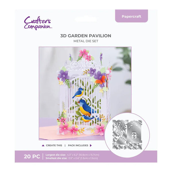 Birdcage 3d Pop-Up Card Metal Die Set