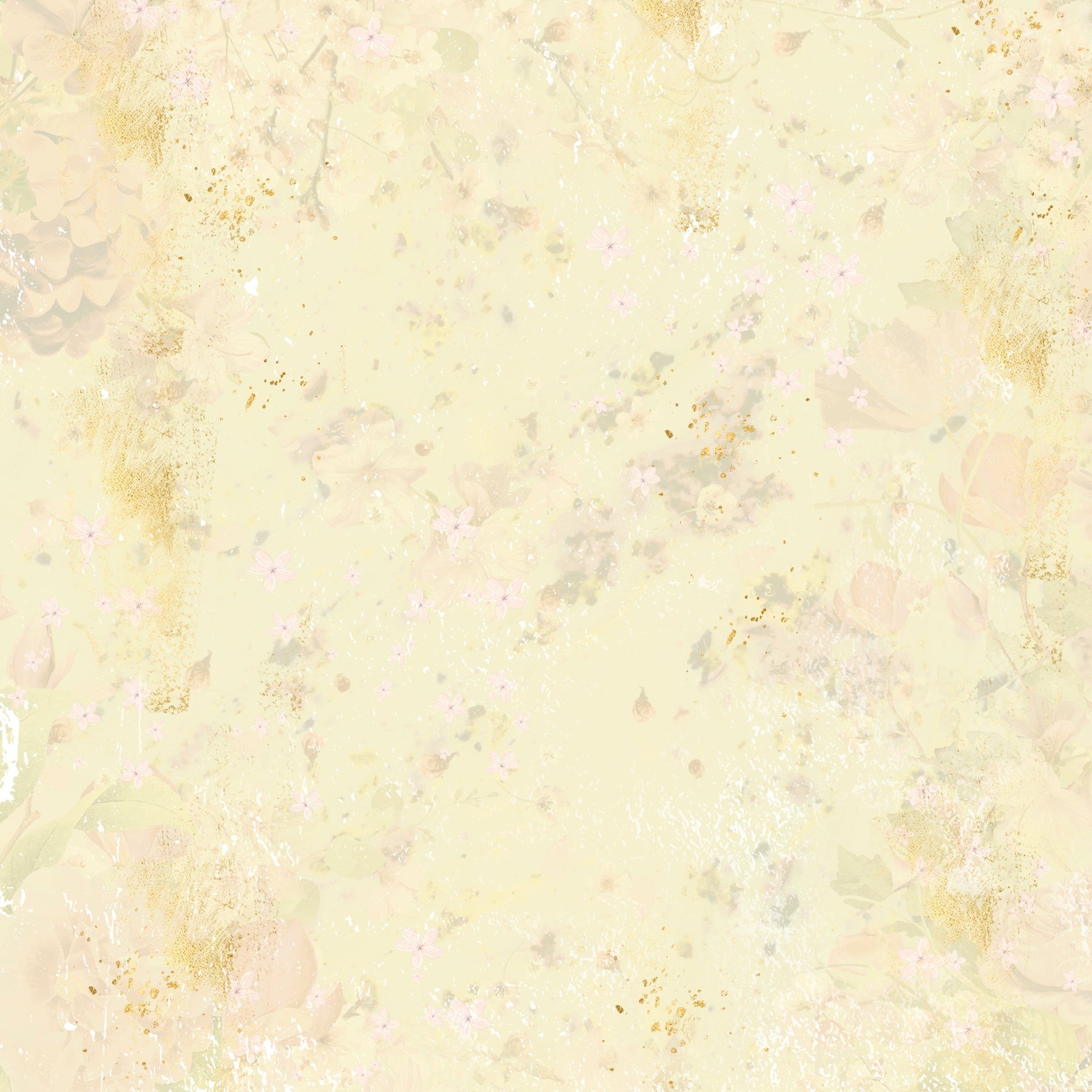 Spring Floral Print 12x12 Double-Sided Paper Pad