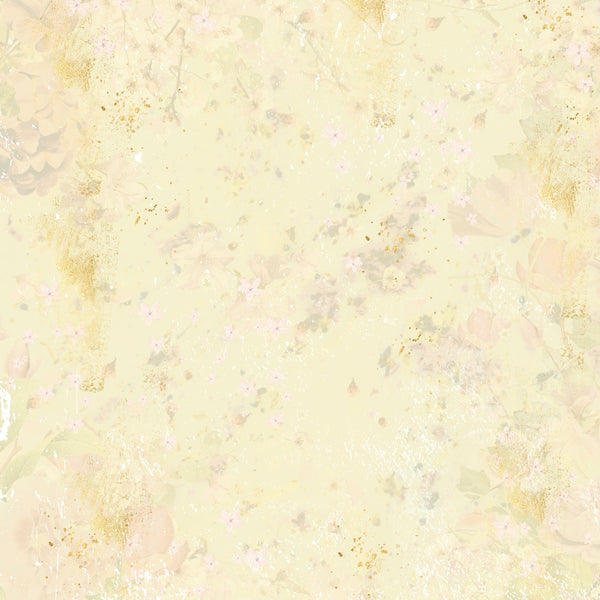 Spring Floral Print 12x12 Double-Sided Paper Pad