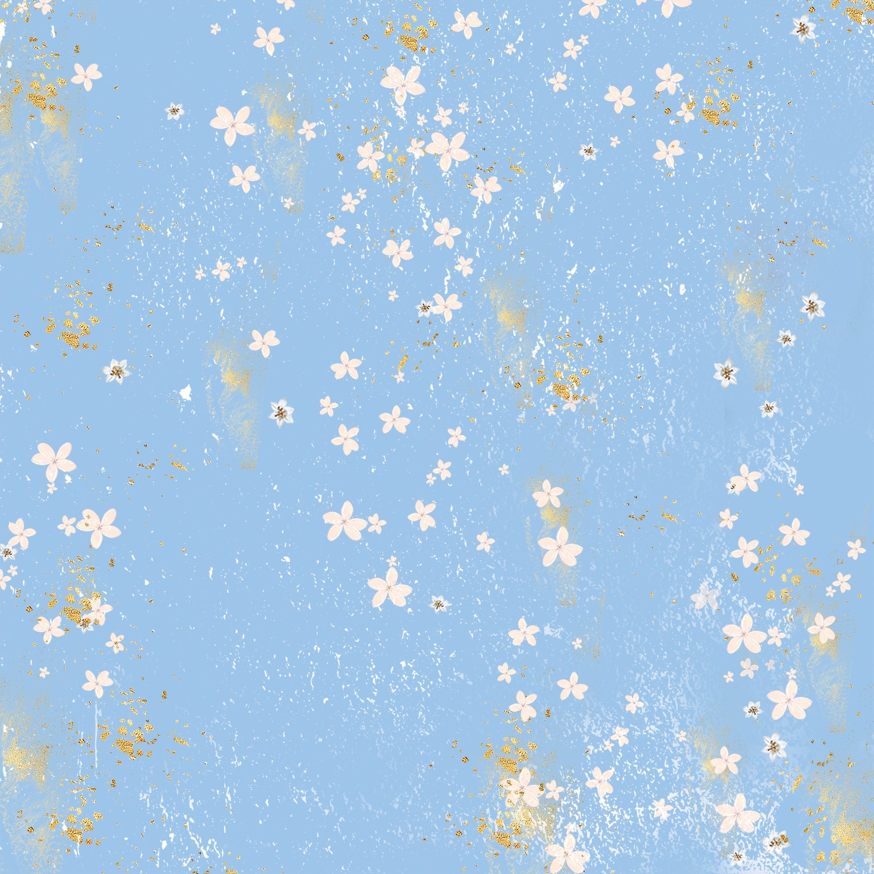 Spring Floral Print 12x12 Double-Sided Paper Pad