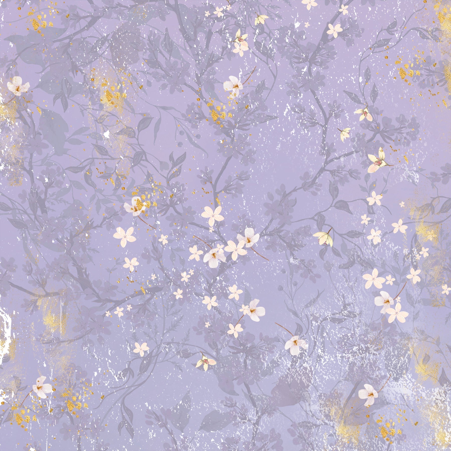 Spring Floral Print 12x12 Double-Sided Paper Pad