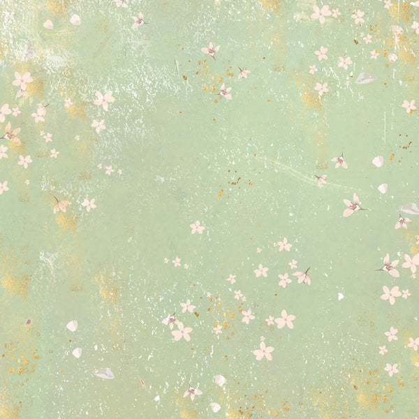 Spring Floral Print 12x12 Double-Sided Paper Pad