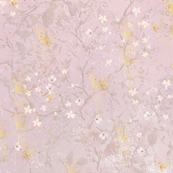 Spring Floral Print 12x12 Double-Sided Paper Pad