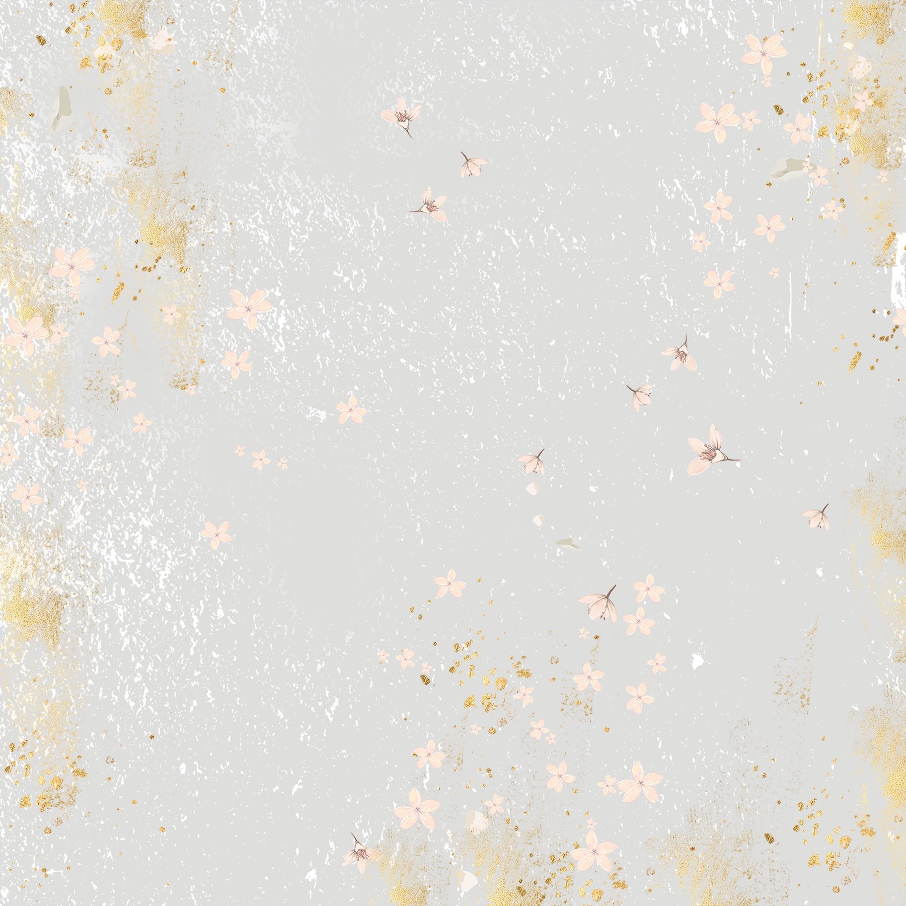 Spring Floral Print 12x12 Double-Sided Paper Pad