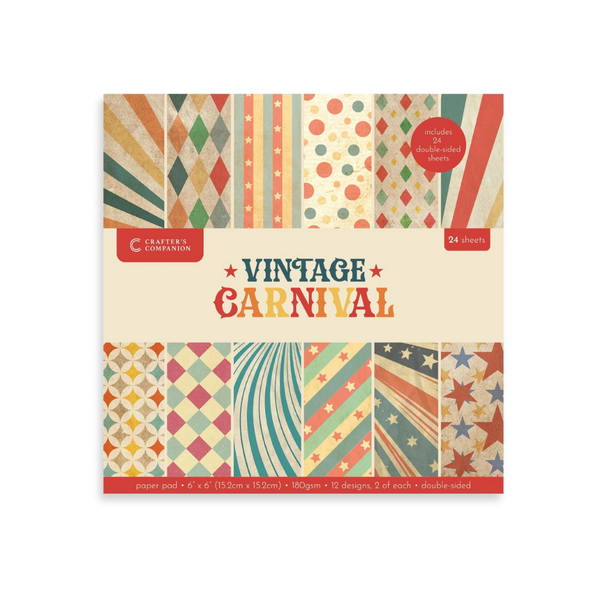 Vintage Carnival 6x6 Paper Pad