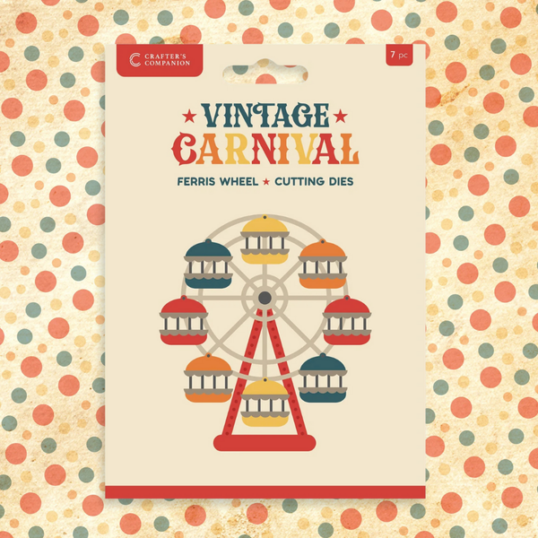 Ferris Wheel Metal Die Set | Vintage Carnival