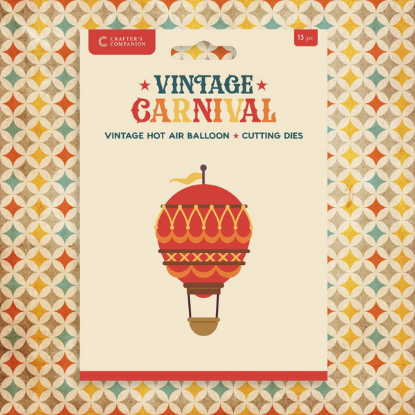 Hot Air Balloon Die Set | Vintage Carnival