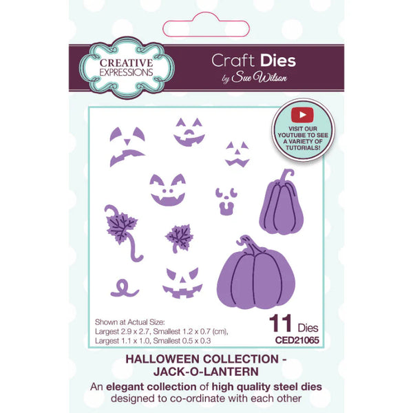 Build a Jack-o-Lantern Die Set | Sue Wilson