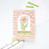 Positive Script 6x6 Bold Prints Cling Stamp