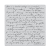 Positive Script 6x6 Bold Prints Cling Stamp