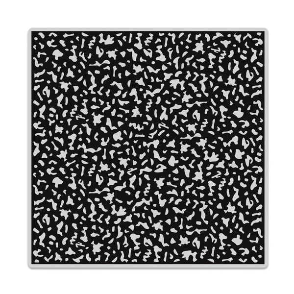 Composition Notebook Pattern Bold Prints Cling Rubber Stamp | Ralph Tyndall