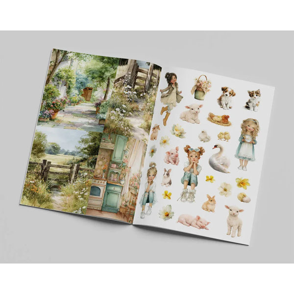 In Full Bloom Creative CutOuts Book