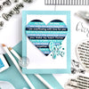 Loving Sentiment Strips Clear Stamp Set