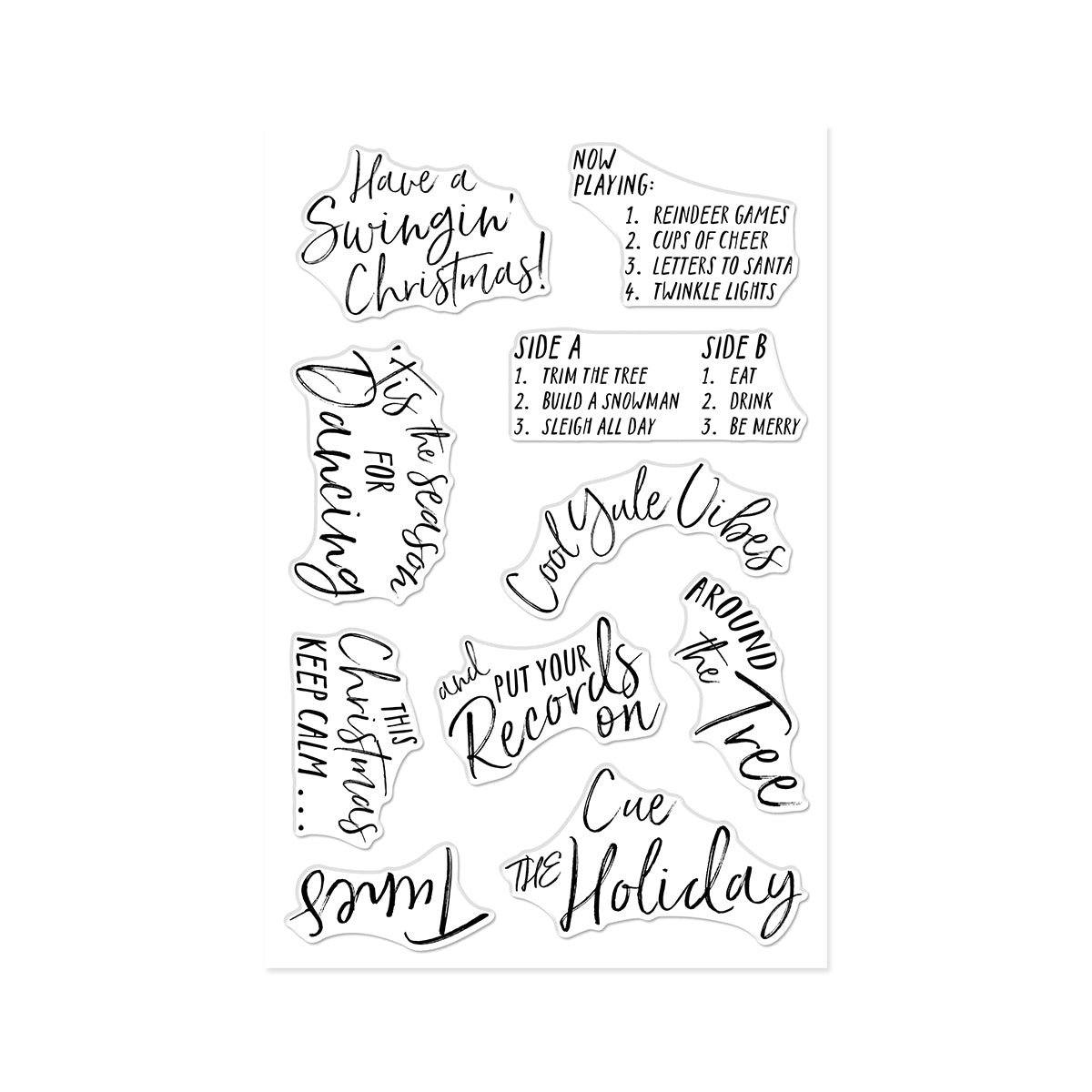 Swingin' Christmas Stamp Set {coming soon!}