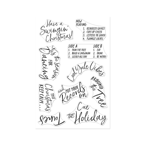 Swingin' Christmas Stamp Set {coming soon!}