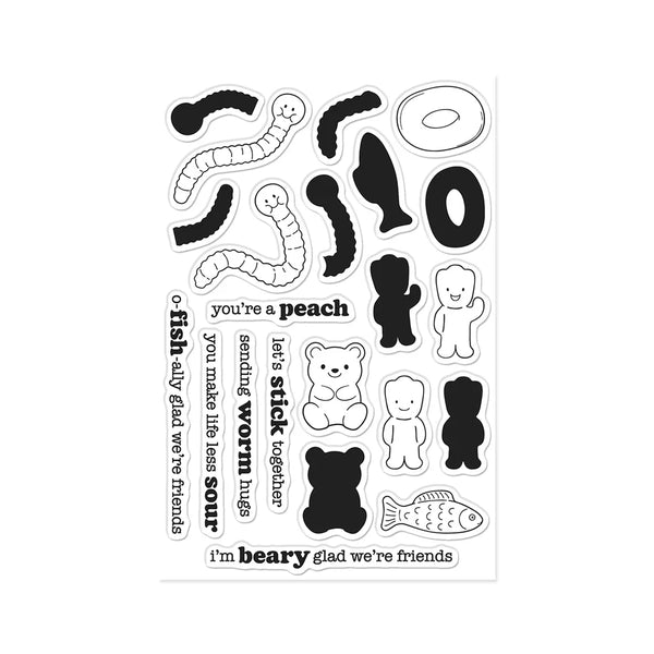 {coming soon!} Let's Stick Together Clear Stamp Set | Beary Sweet by Carly Tee