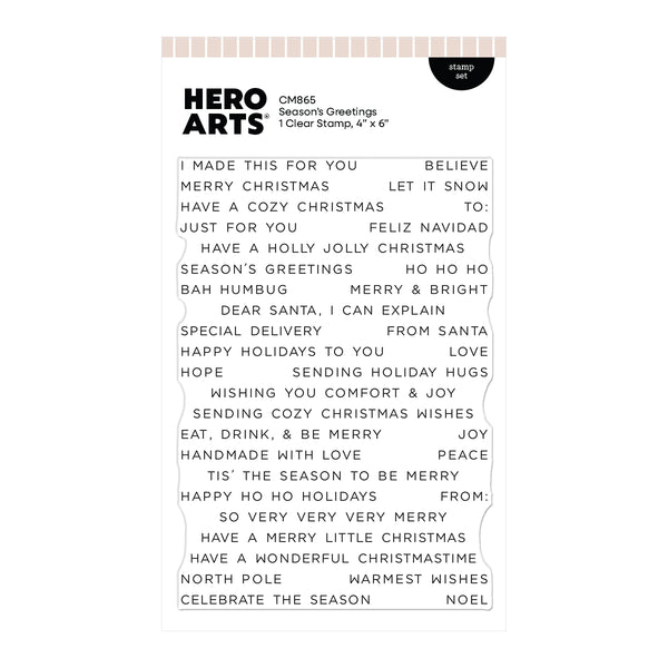 Season's Greetings Stamp Set {coming soon!}