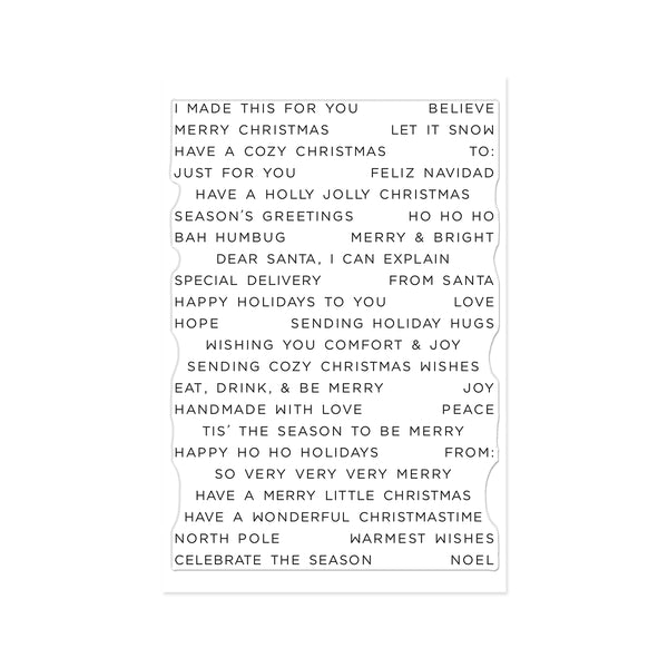 Season's Greetings Stamp Set {coming soon!}