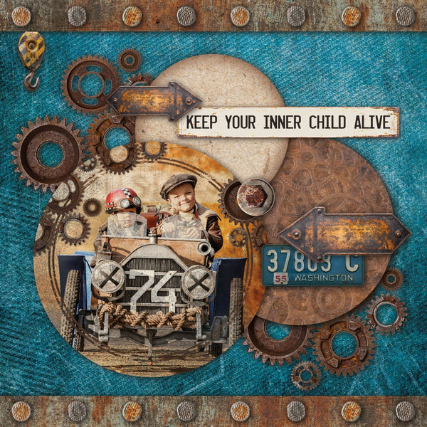 Gearhead's Workshop Card-Making A4 Paper Pad