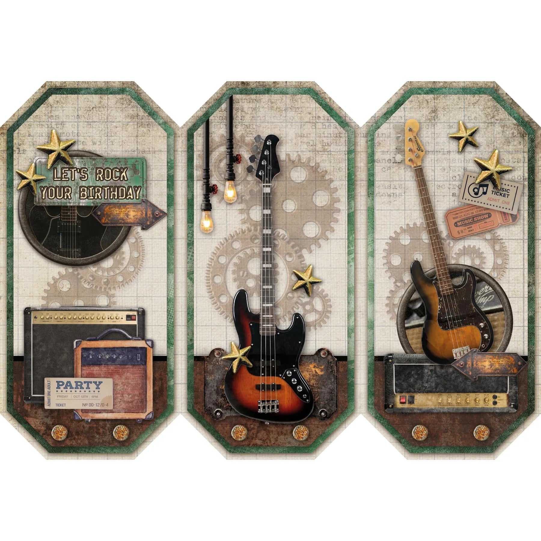 Gearhead's Workshop Card-Making A4 Paper Pad