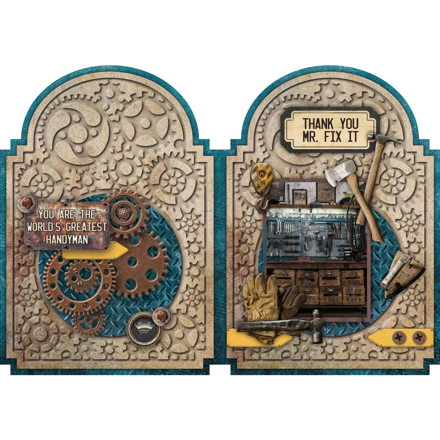 Gearhead's Workshop Card-Making A4 Paper Pad