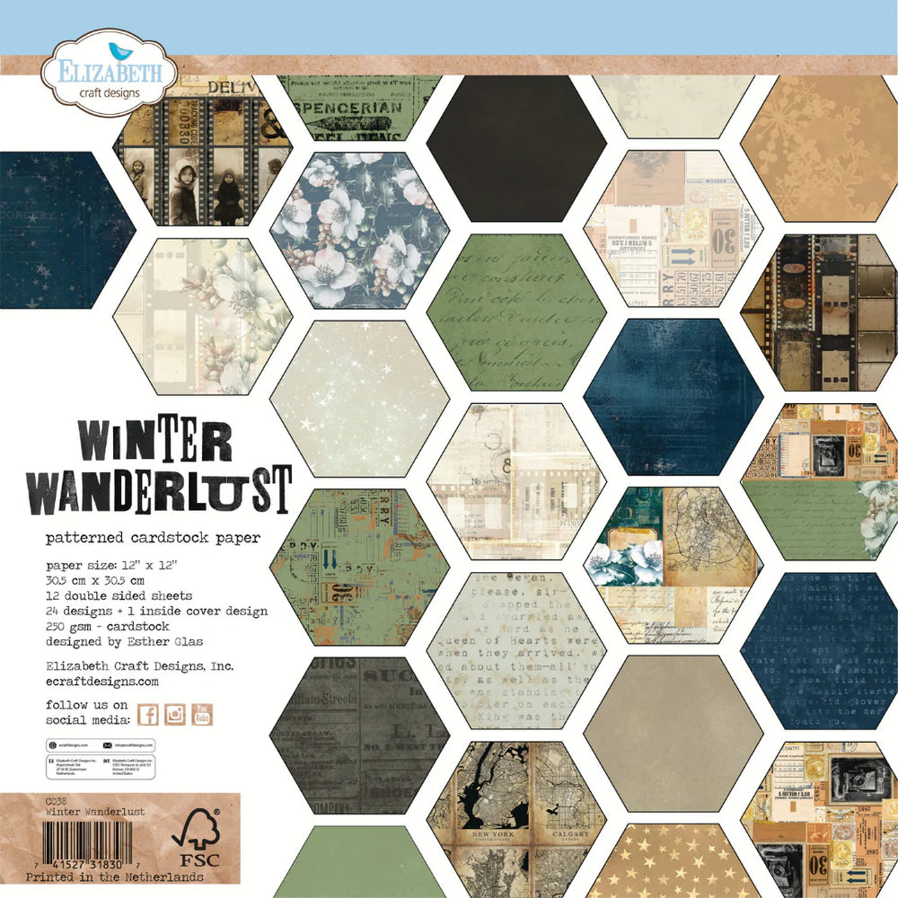 Winter Wanderlust 12x12 Paper Collection
