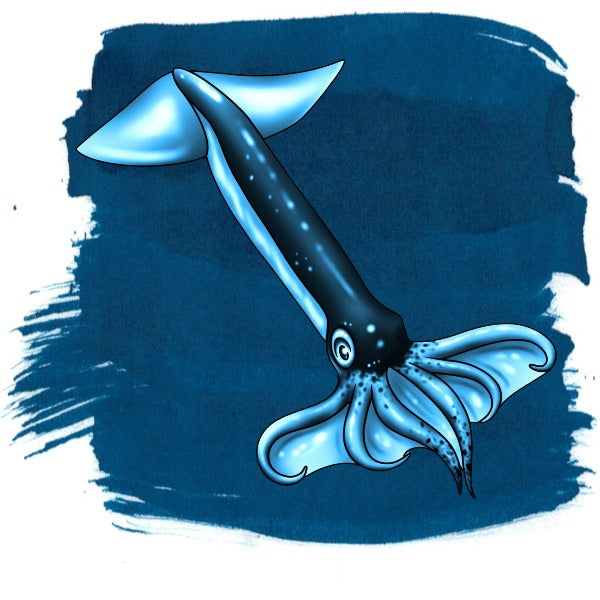 Flying Squid Blue Ink