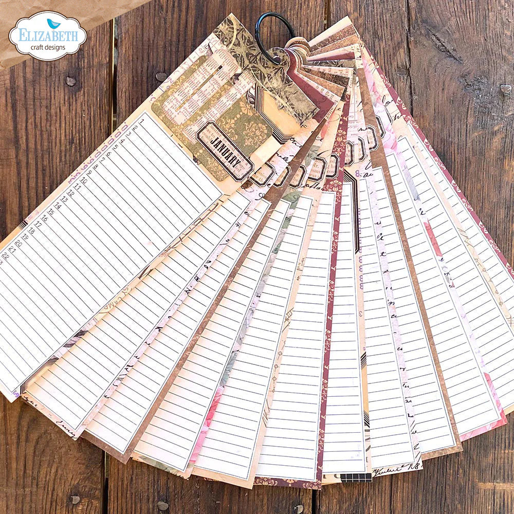 Monthly Overview A5 Stamp Set | Planner Essentials