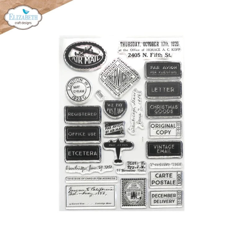 Correspondence from the Past Clear Stamp Sets