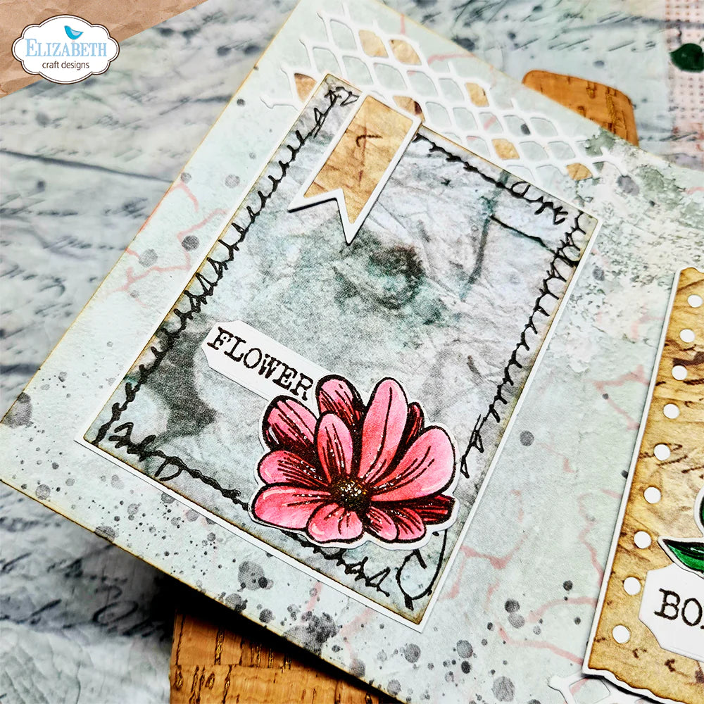 Stitched Borders Clear Stamp Set