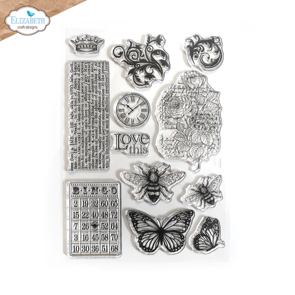 Love & Roses Clear Stamp Set