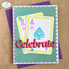 Playing Card Collage A5 Clear Stamp Set No. cs430 | Everyday Elements