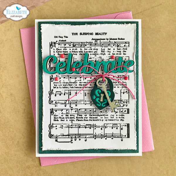 Music & Ornate Frame A5 Clear Stamp Set No. cs431 | Everyday Elements