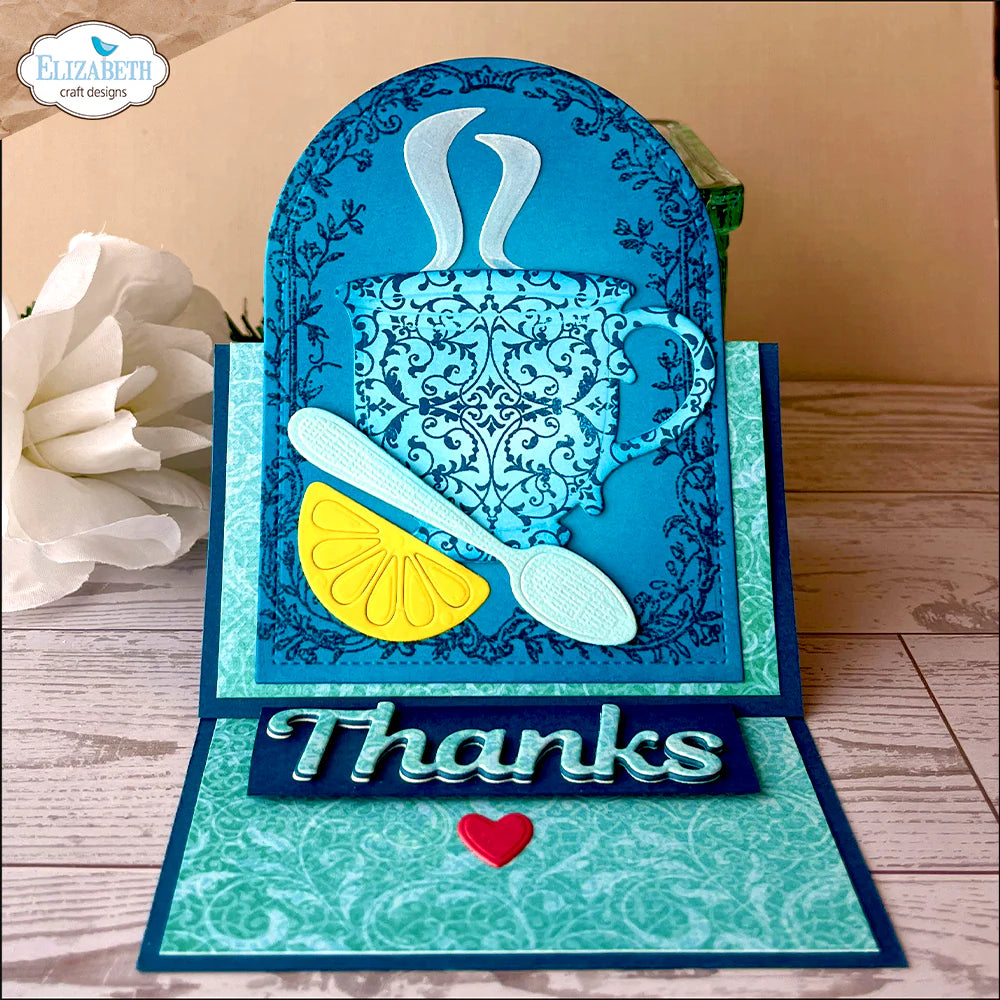 Music & Ornate Frame A5 Clear Stamp Set No. cs431 | Everyday Elements