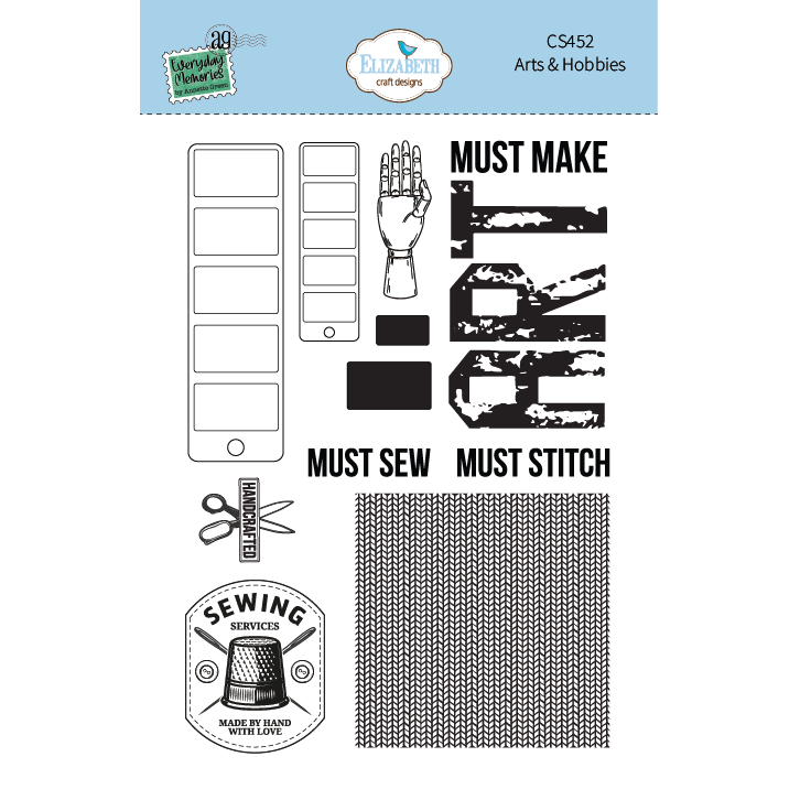 Arts & Hobbies Clear Stamp Set