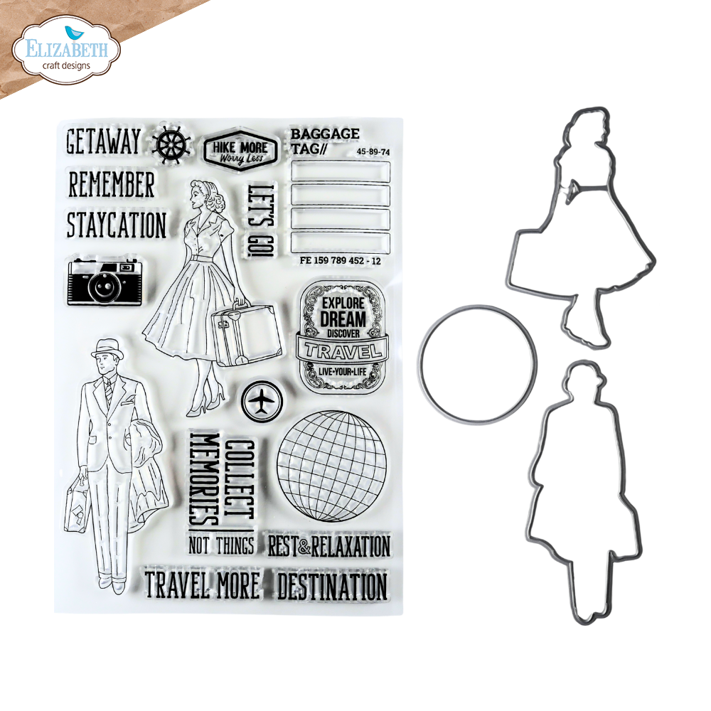 Let's Go! Stamp + Die Set